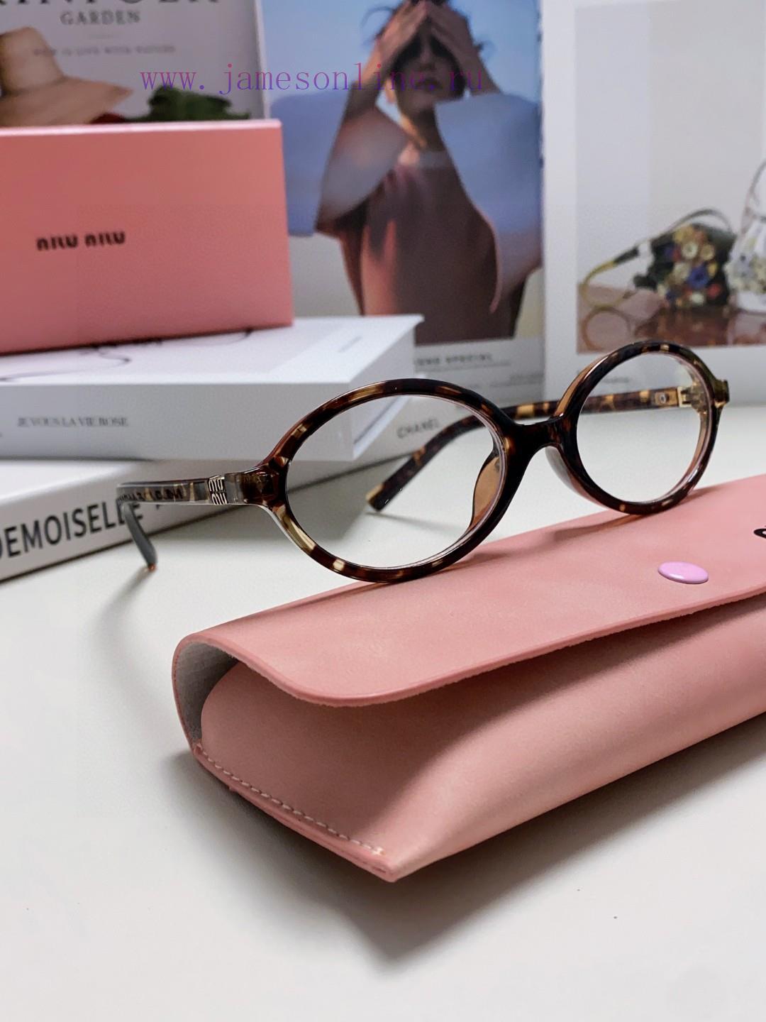 MIUMIU Zhang Yuanying Bookworm Retro Small Round Frame Sunglasses for Men and Women 2024 New7l97ny2p - Image 11