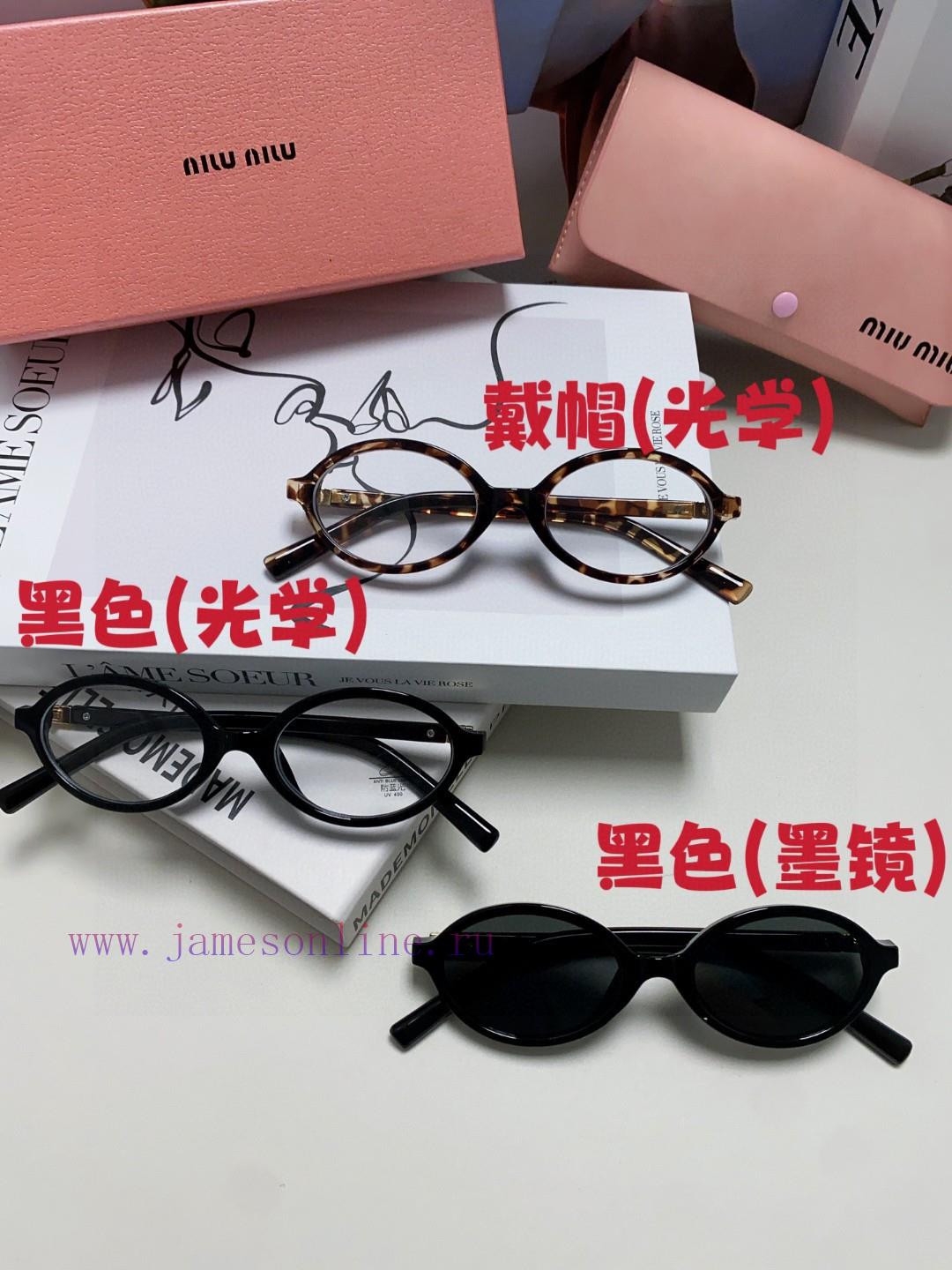 MIUMIU Zhang Yuanying Bookworm Retro Small Round Frame Sunglasses for Men and Women 2024 New7l97ny2p - Image 13