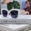 MiuMiu Miu 2024 New European and American New Fashion Sunscreen Cat Eyes Women's Sunglasses cowjckev