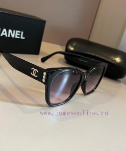 Chanel Sunglasses ️ Round Face Treasure looks over, super covering flesh and flesh face, shoh2ahegod