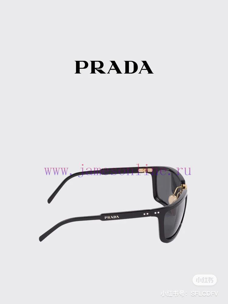 Prada official new sunglasses, suitable for both men and women, lightweight and comfortable<8smthwxz