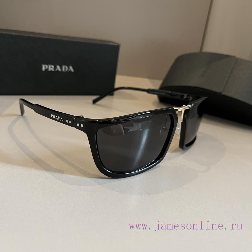 Prada official new sunglasses, suitable for both men and women, lightweight and comfortable<8smthwxz - Image 4