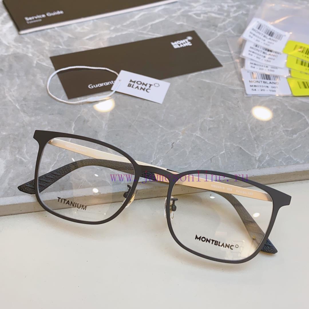 Mont Blanc Wanbao Dragon's new optical frame MODELMB0331S, SIZE 54 port 20-hf98aoeu - Image 3