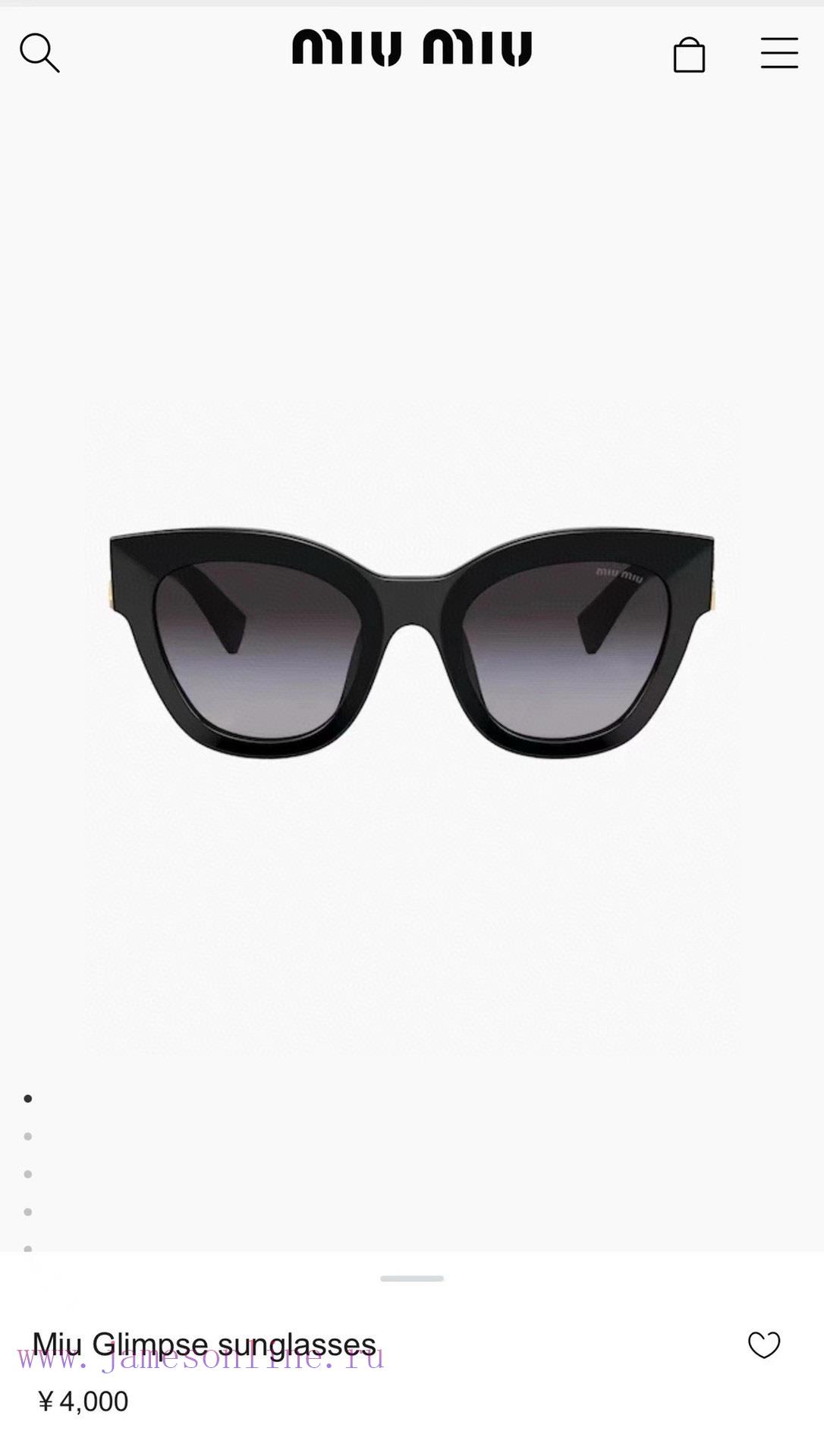 Miu Miu new sunglasses, Model SMU 01Y, SIZE51 mouth 22-135628ruidc - Image 5