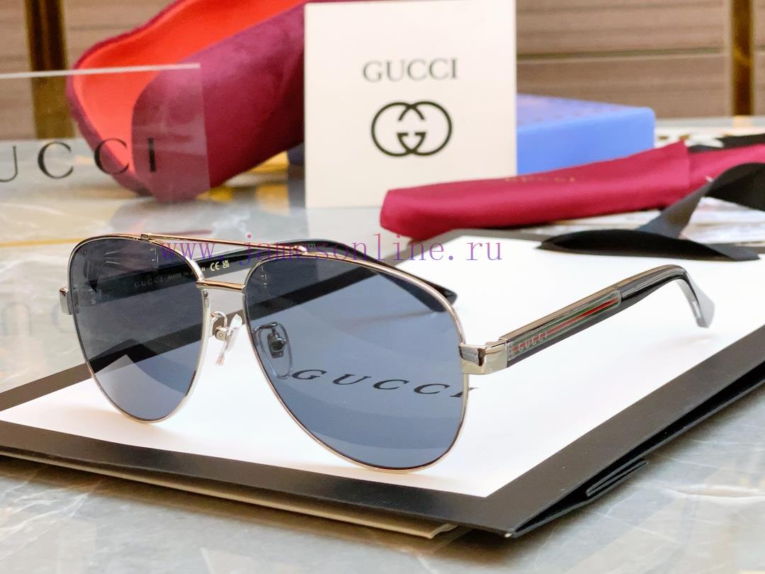 Colorful and high-quality Gucci GG0528S ultra classic toad style high-quality new metal sungi7m3r8xg - Image 4
