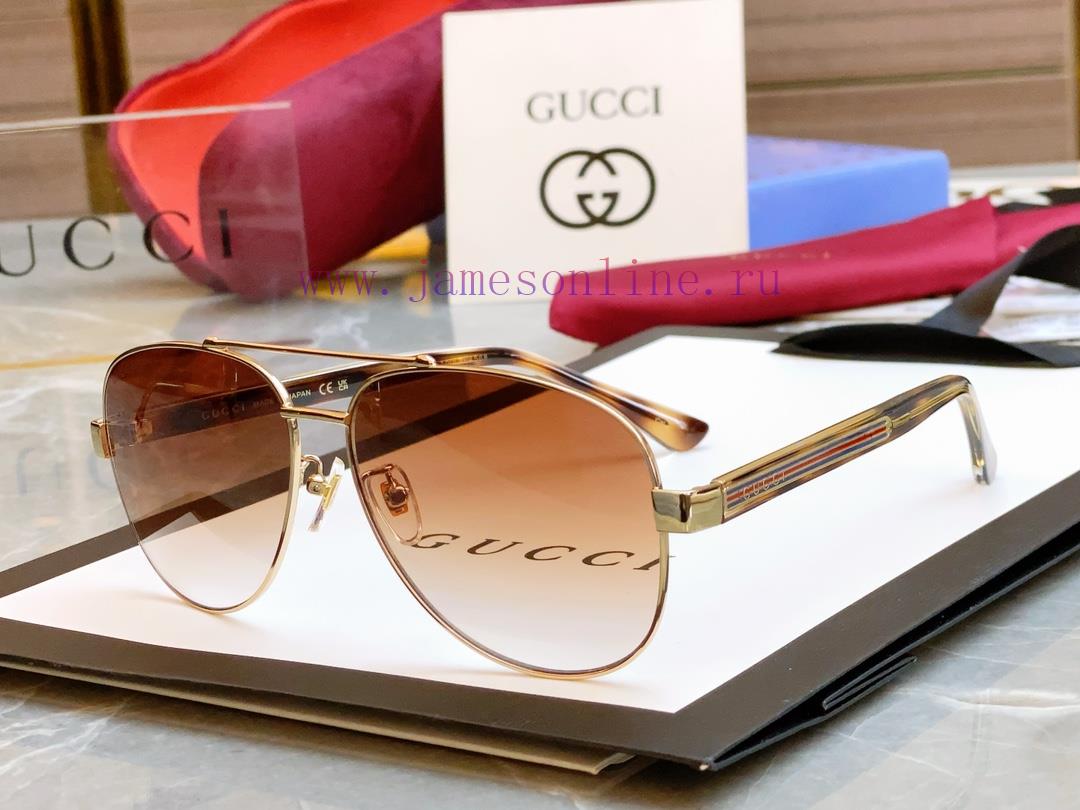 Colorful and high-quality Gucci GG0528S ultra classic toad style high-quality new metal sungi7m3r8xg - Image 8