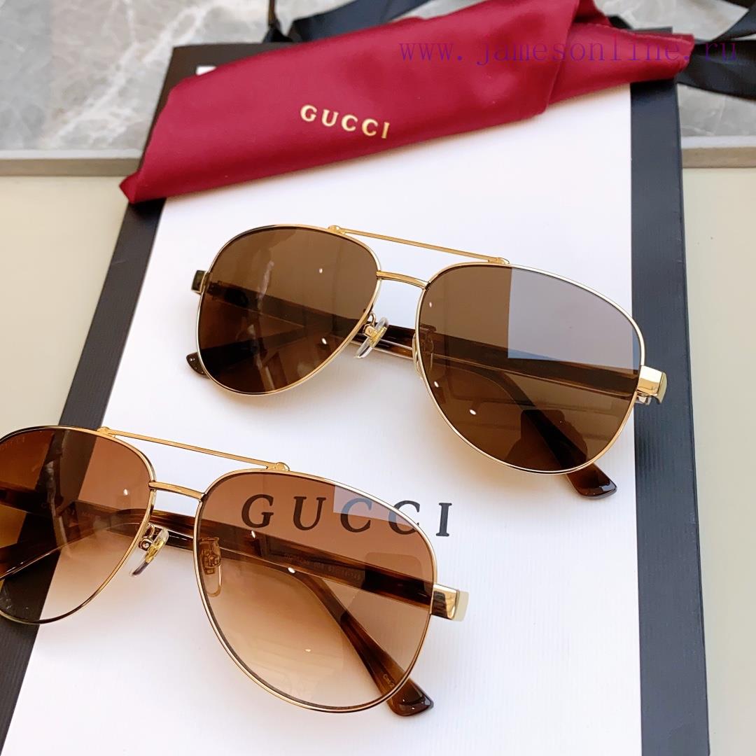 Colorful and high-quality Gucci GG0528S ultra classic toad style high-quality new metal sung7j38an6f
