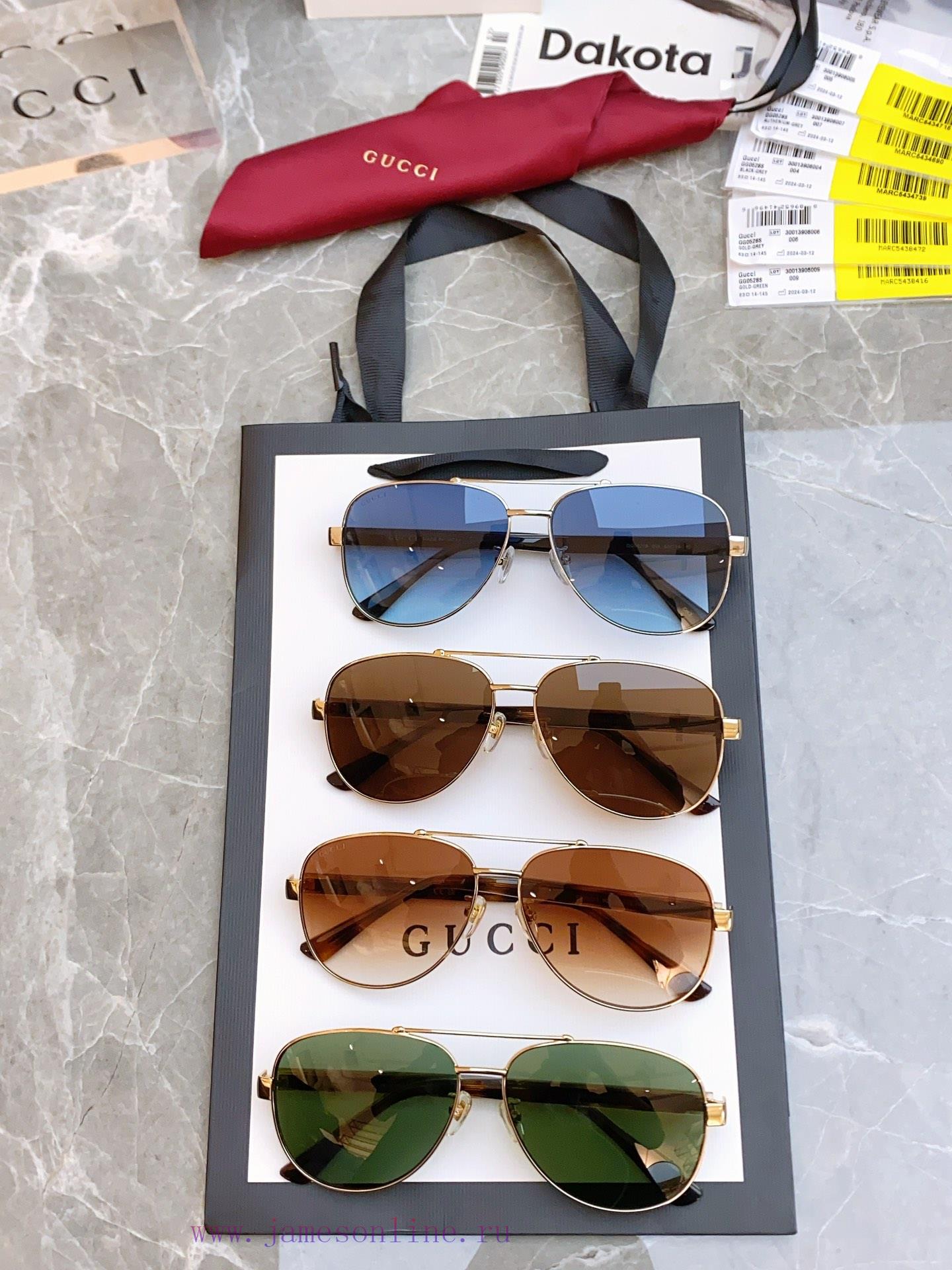 Colorful and high-quality Gucci GG0528S ultra classic toad style high-quality new metal sung7j38an6f - Image 7