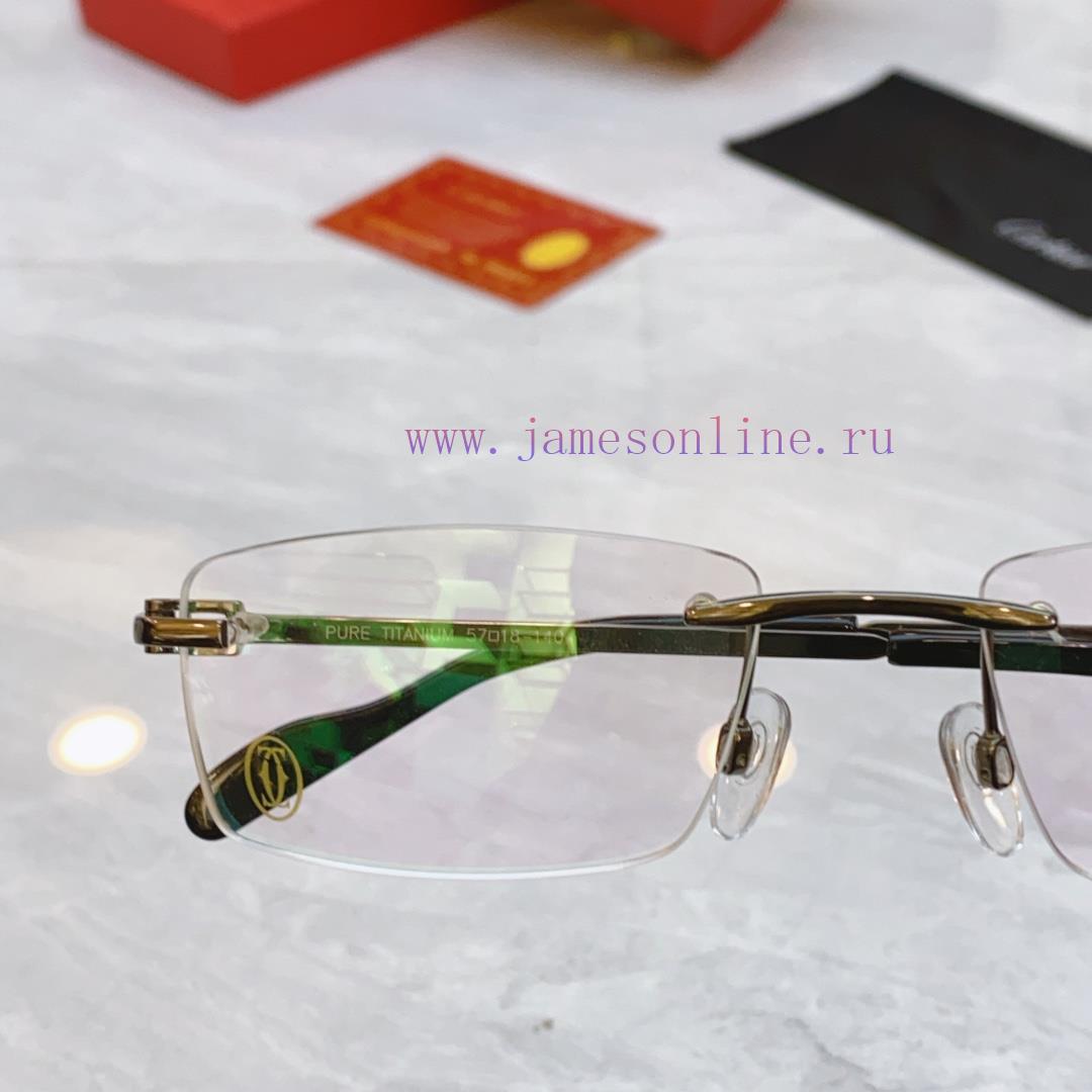 Cartier new optical frame, MODELPURE, SIZE 57 port 18-140mtgmta5v - Image 9