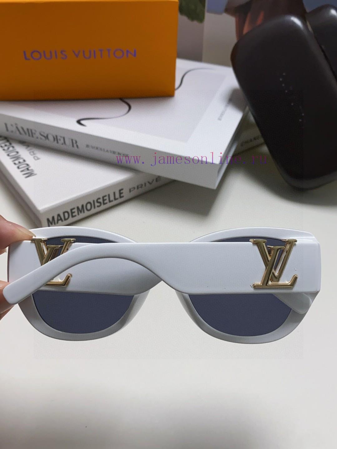 LV Louis Vuitton retro cat eye butterfly shaped sunglasses for women, big frame, spicy girl,efcshha6 - Image 6
