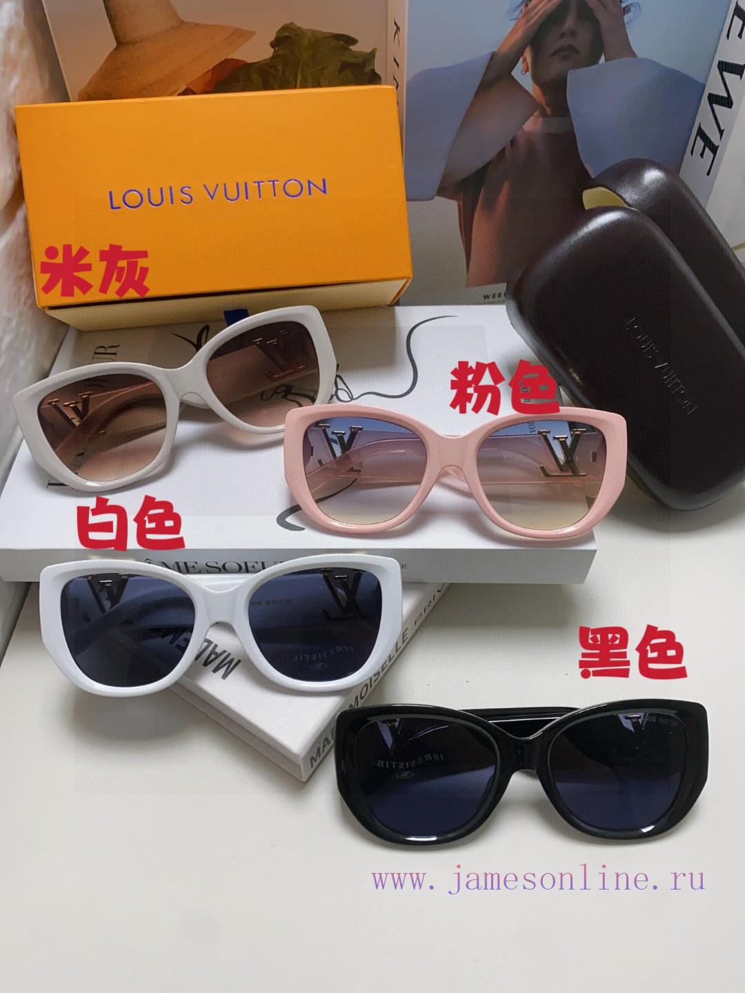 LV Louis Vuitton retro cat eye butterfly shaped sunglasses for women, big frame, spicy girl,efcshha6 - Image 11