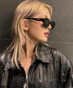Prada 2024 new sunglasses for men and women, UV resistant retro board, cat eye sunglasses, c2pwbuysp