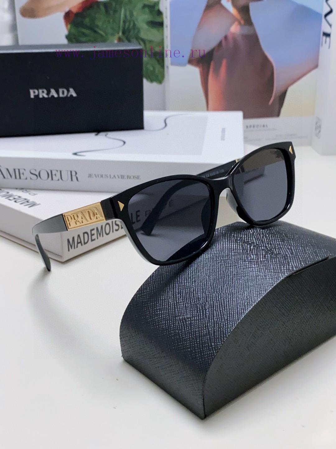 Prada 2024 New Sunglasses Men's Retro Fashion Sunglasses Men's and Women's Large Frame Drivitc91d7oc - Image 9