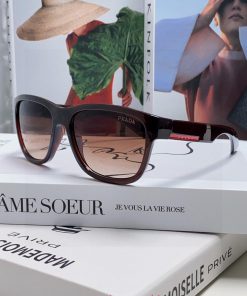 PRADA new men's European and American sports sunglasses, women's UV resistant popular glasse7204gjdd