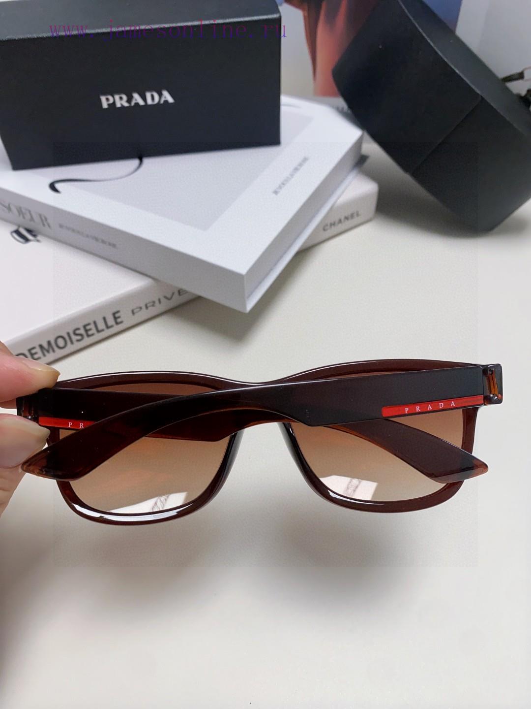 PRADA new men's European and American sports sunglasses, women's UV resistant popular glasse7204gjdd - Image 6