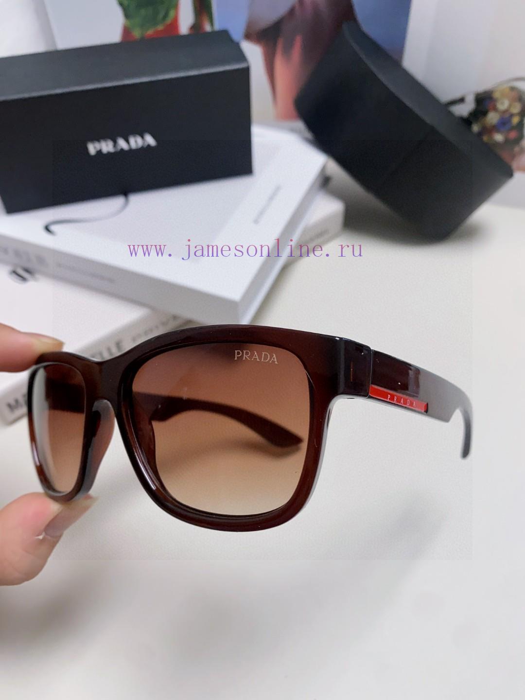 PRADA new men's European and American sports sunglasses, women's UV resistant popular glasse7204gjdd - Image 7