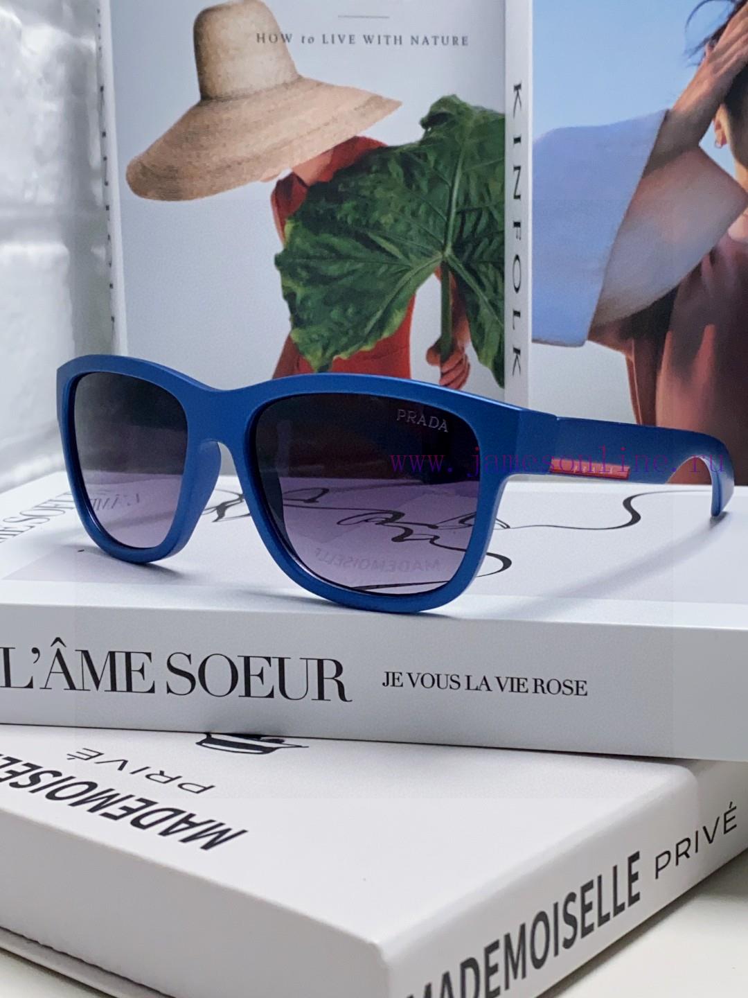 PRADA new men's European and American sports sunglasses, women's UV resistant popular glassewh61b0oh - Image 3