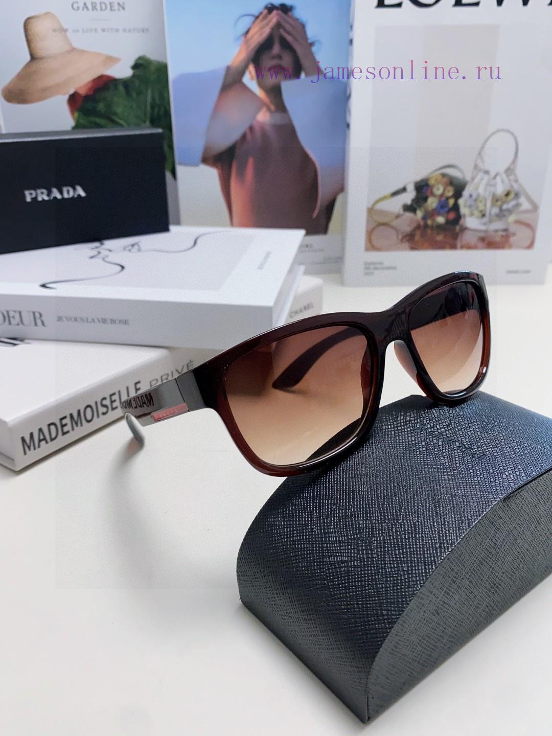 PRADA new men's European and American sports sunglasses, women's UV resistant popular glasse7204gjdd - Image 9