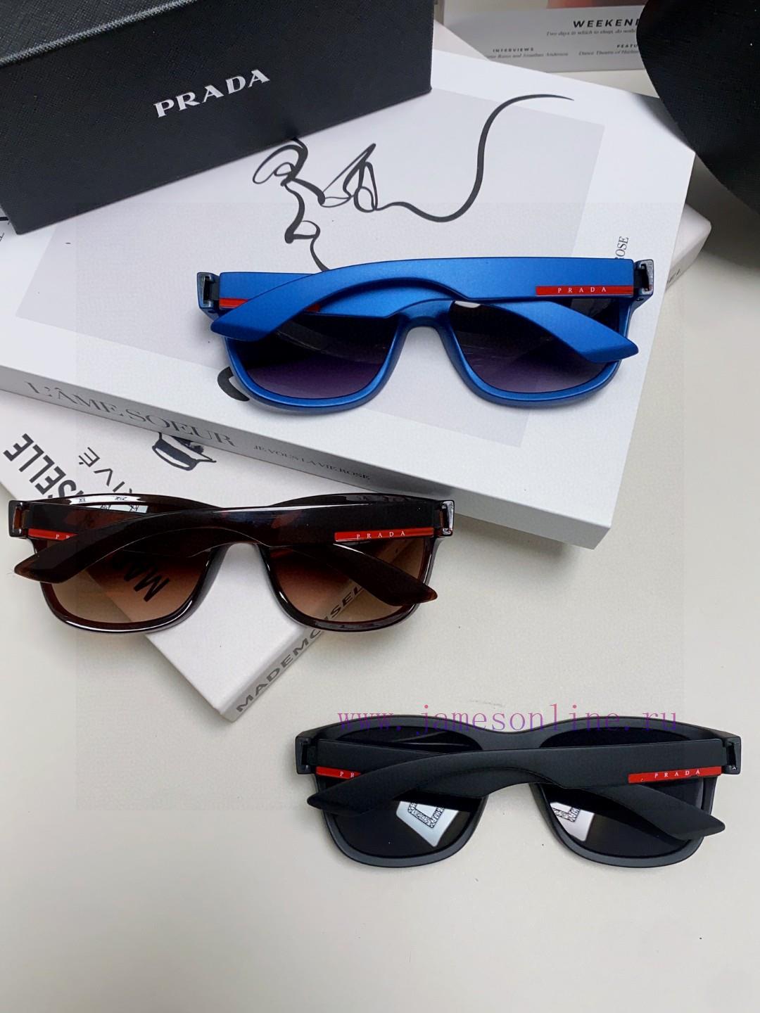 PRADA new men's European and American sports sunglasses, women's UV resistant popular glasse7204gjdd - Image 10