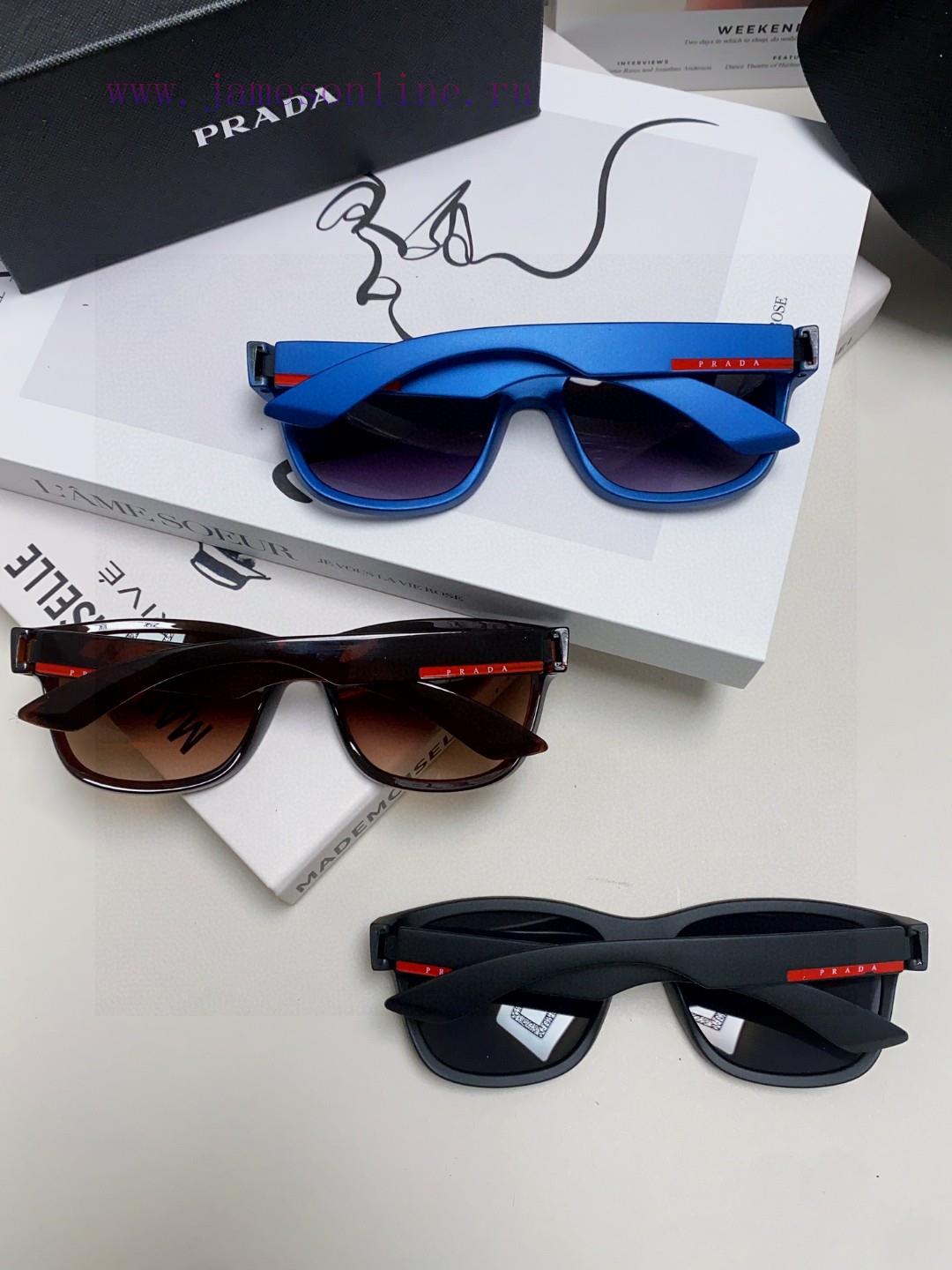 PRADA new men's European and American sports sunglasses, women's UV resistant popular glassewh61b0oh - Image 11
