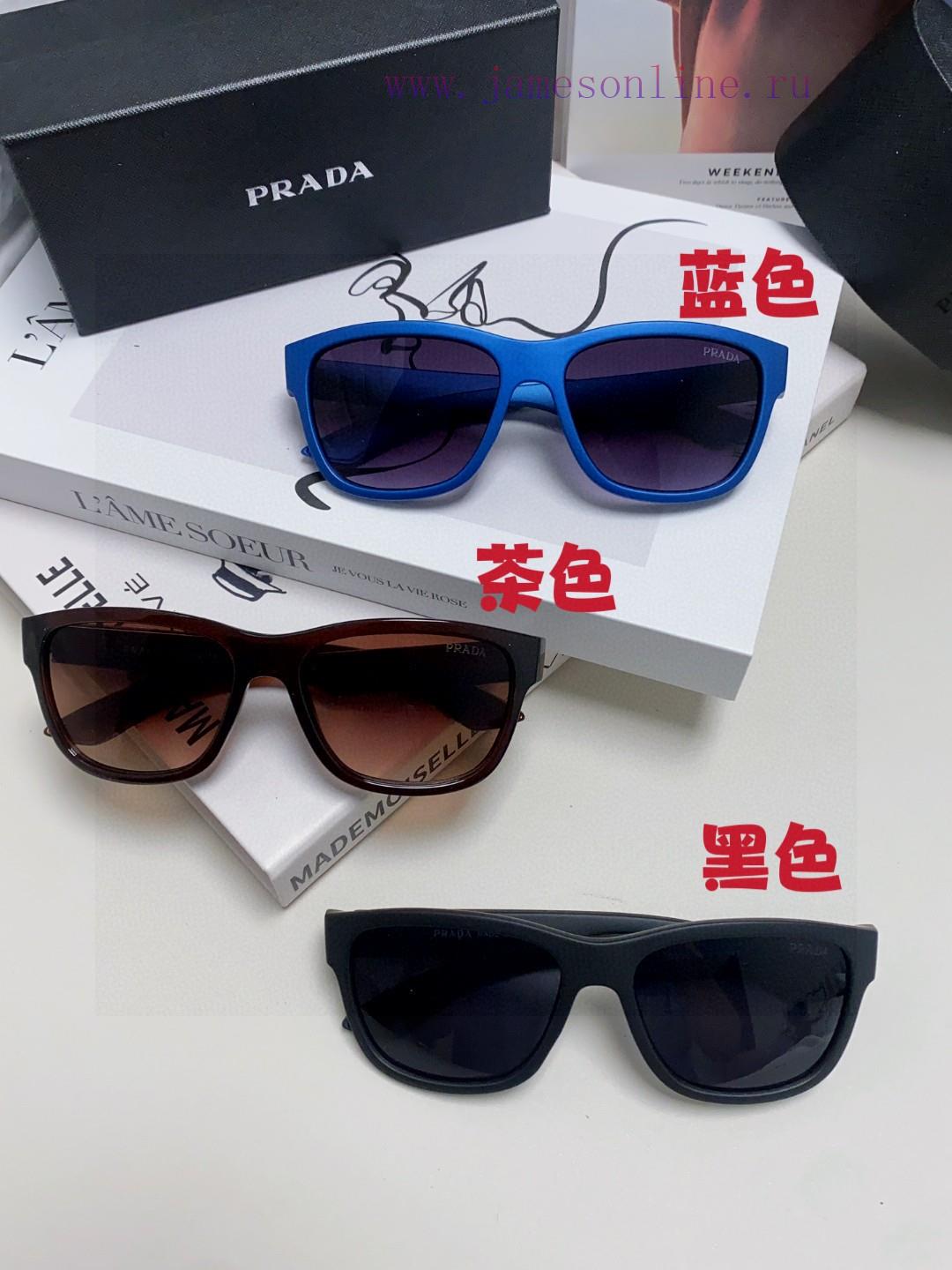 PRADA new men's European and American sports sunglasses, women's UV resistant popular glassewh61b0oh - Image 12