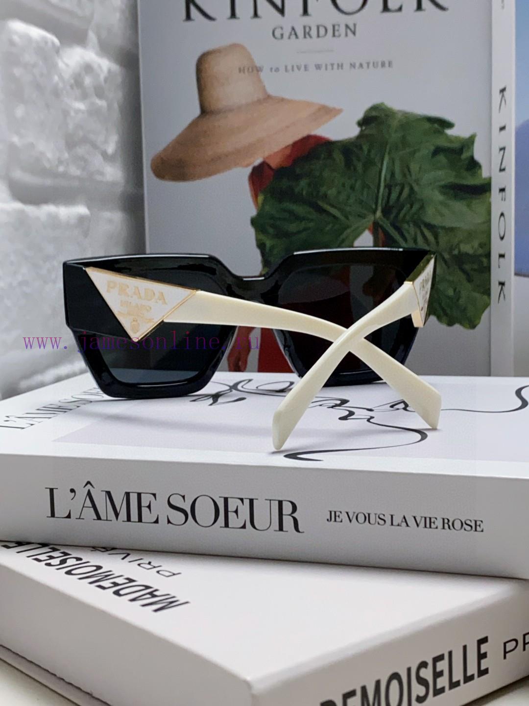 Prada 2024 New Fashionable Square Driving Sunglasses for Men and Women with Large Frame PR Hwn4rfa54 - Image 4