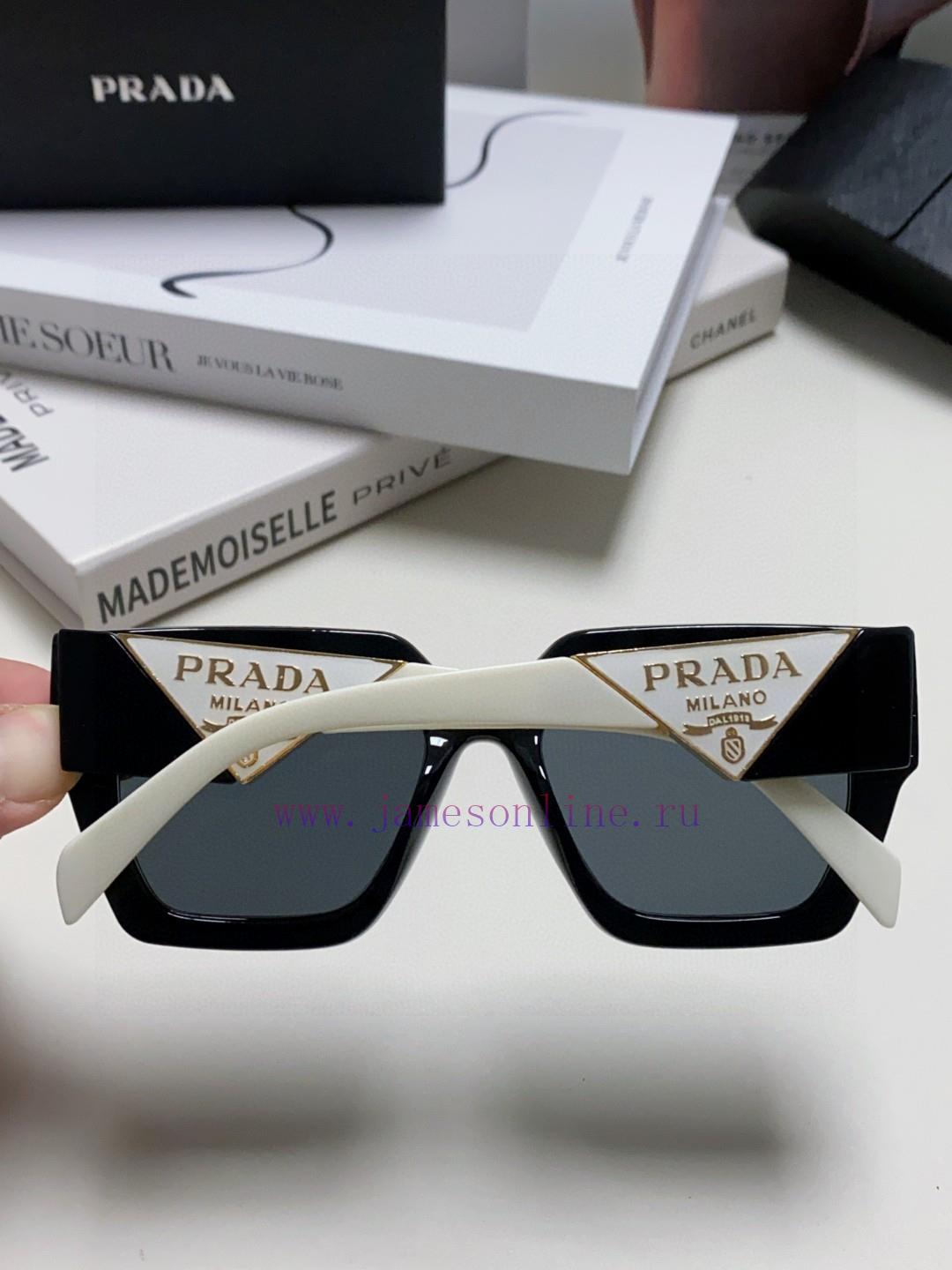 Prada 2024 New Fashionable Square Driving Sunglasses for Men and Women with Large Frame PR Hwn4rfa54 - Image 6