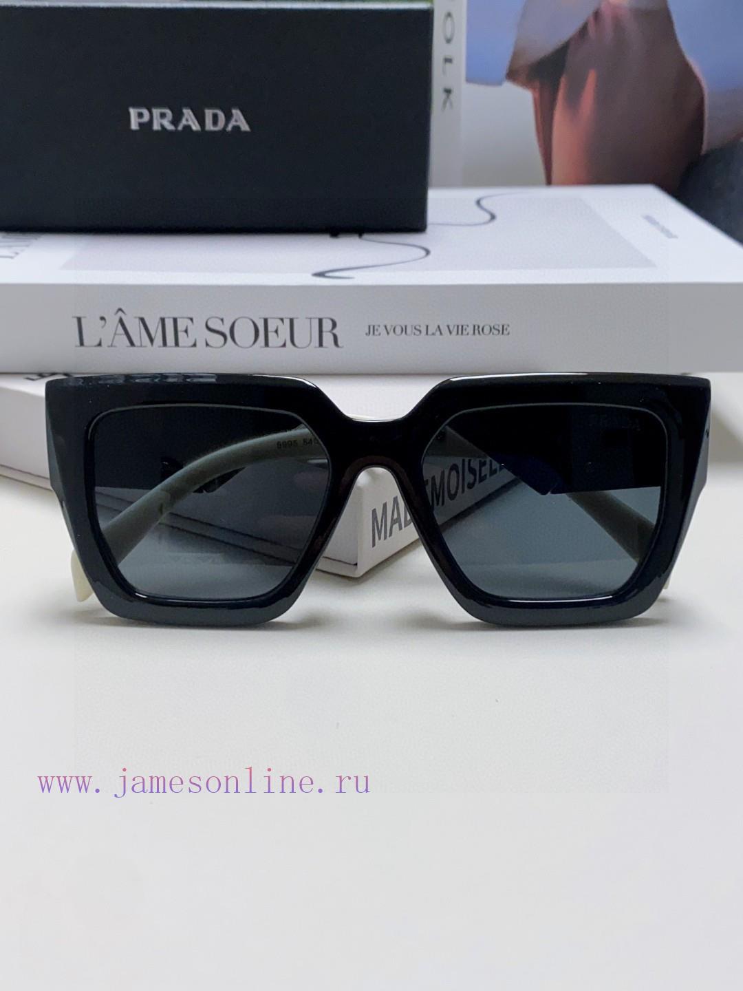 Prada 2024 New Fashionable Square Driving Sunglasses for Men and Women with Large Frame PR Hwn4rfa54 - Image 8