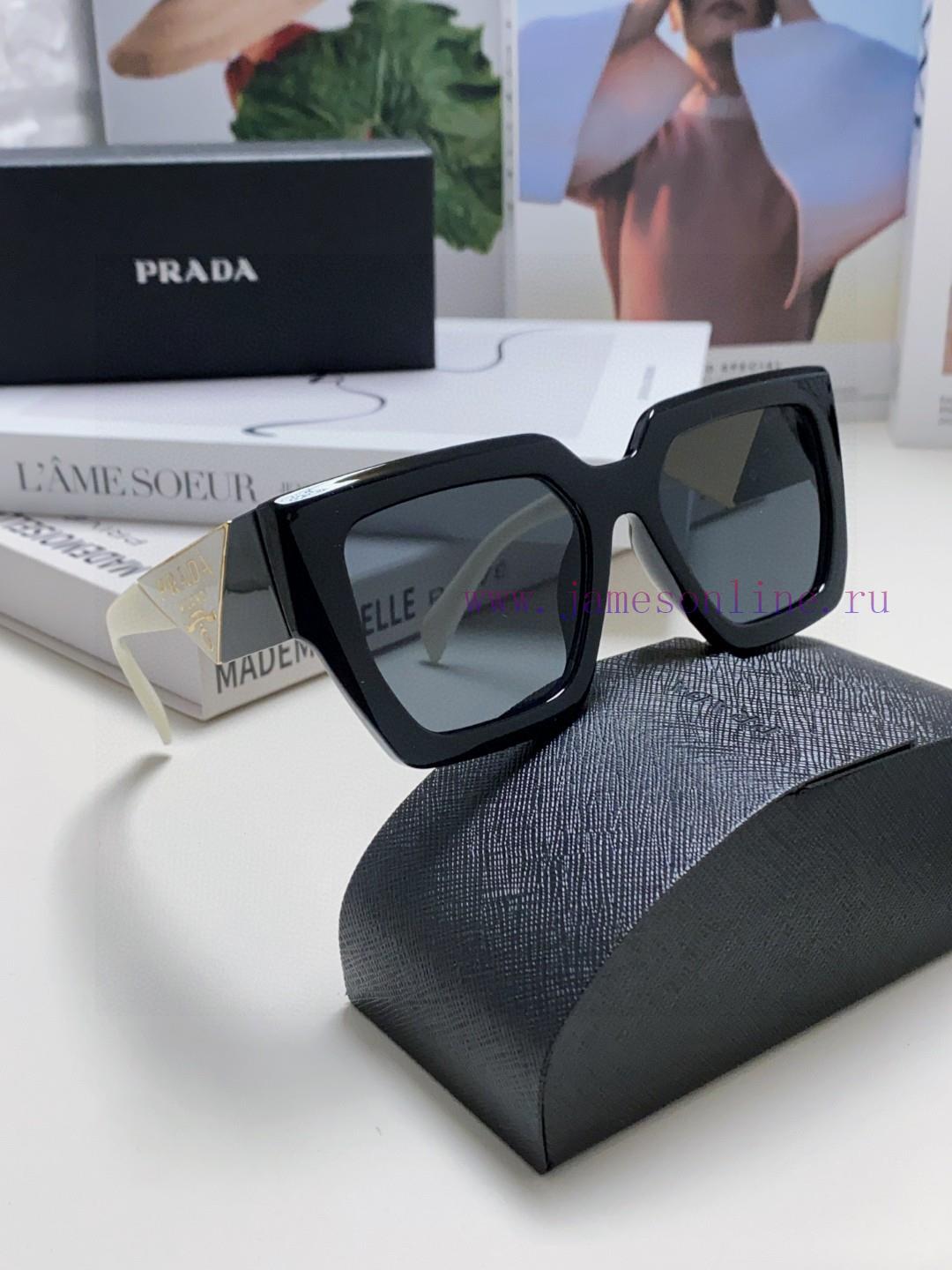 Prada 2024 New Fashionable Square Driving Sunglasses for Men and Women with Large Frame PR Hwn4rfa54 - Image 9