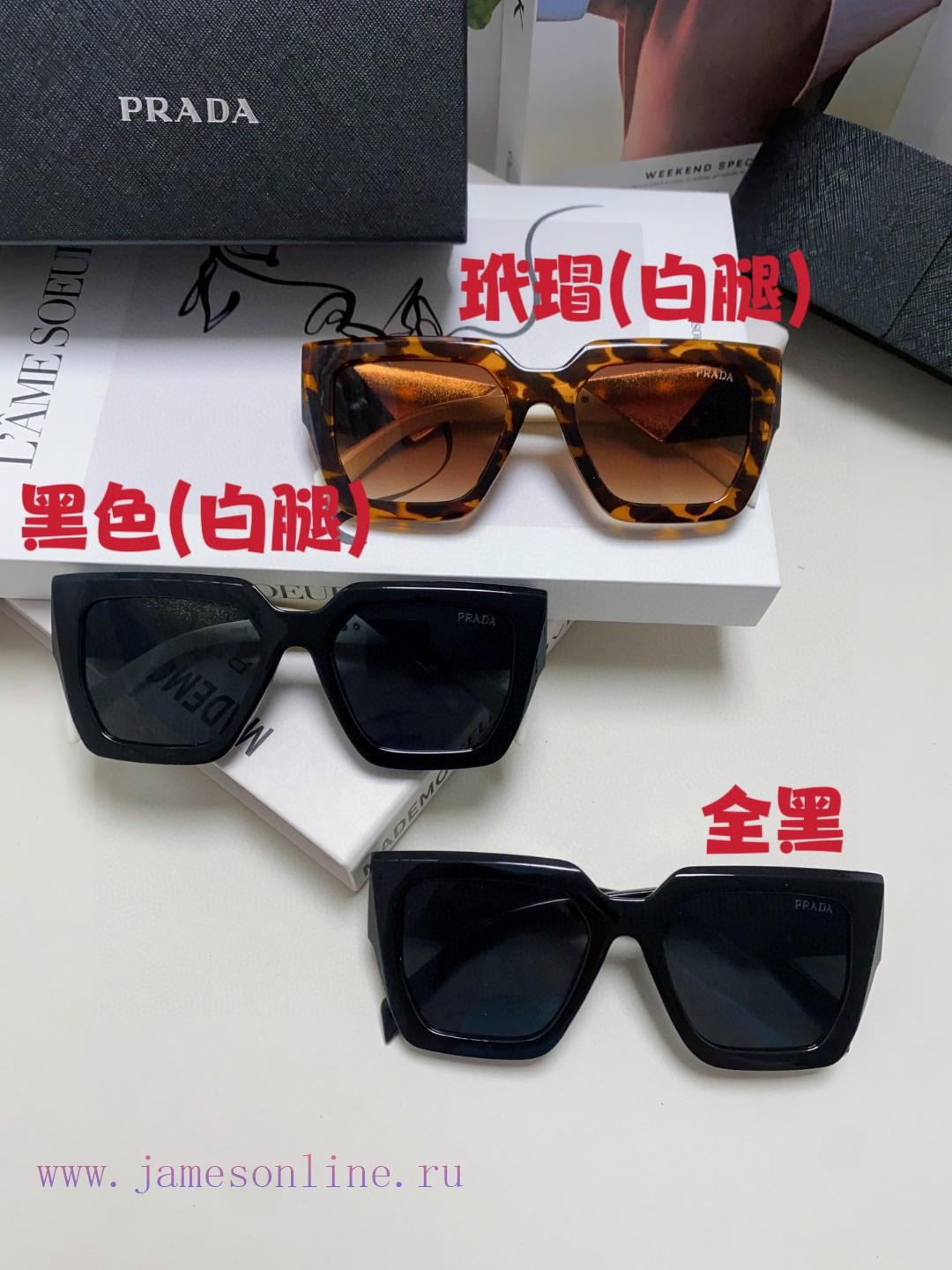 Prada 2024 New Fashionable Square Driving Sunglasses for Men and Women with Large Frame PR Hwn4rfa54 - Image 11