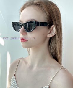 Balenciaga 2024 New Cat Eye Sunglasses Personalized Sunshade for Men and Women Polarized Litq6d3dk25