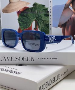 Dior 2024 new square sunglasses for women with a high-end feel, internet celebrity style let88mruo6m