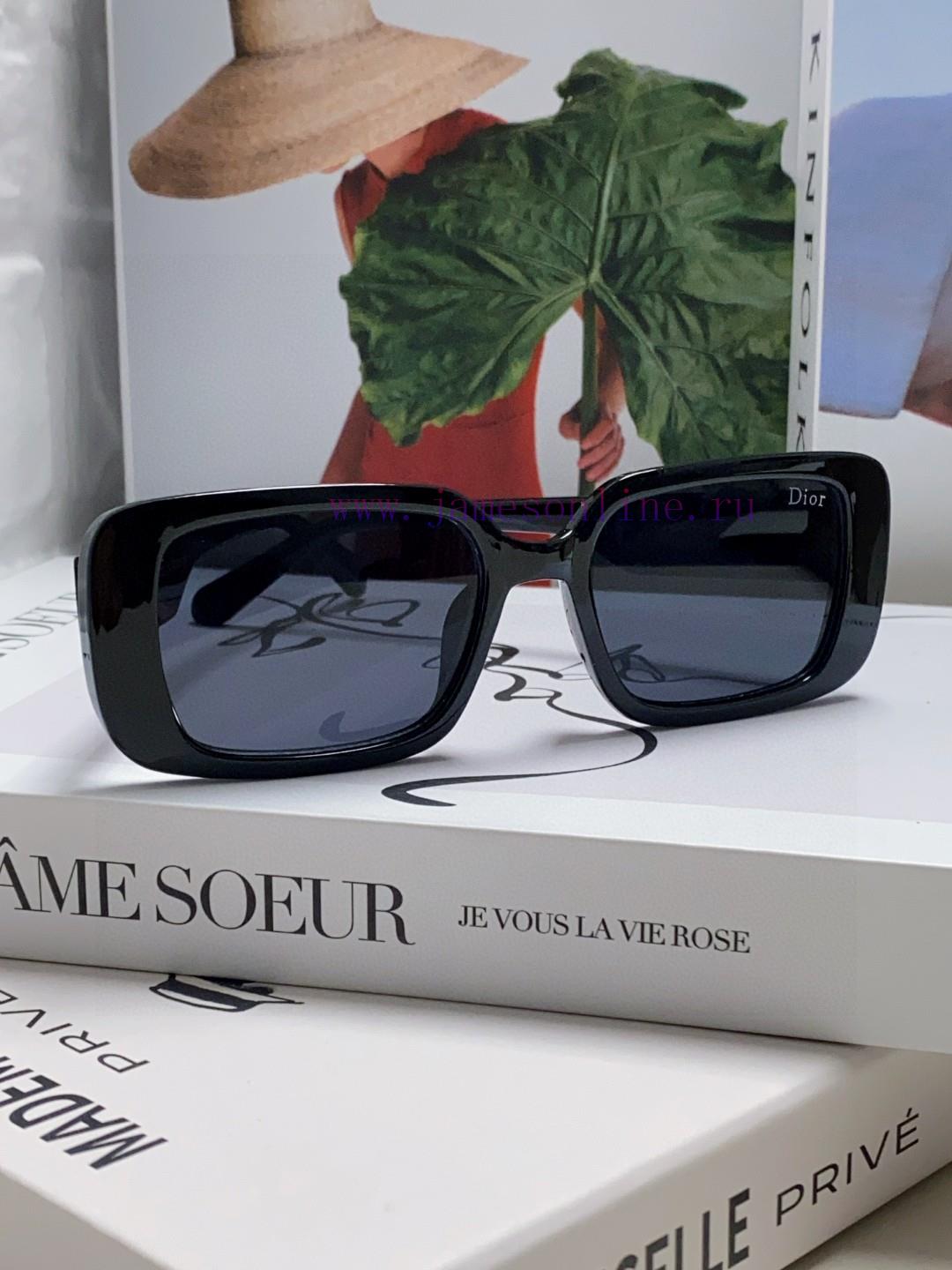 Dior 2024 new square sunglasses for women with a high-end feel, internet celebrity style let1rdzmkiy - Image 3