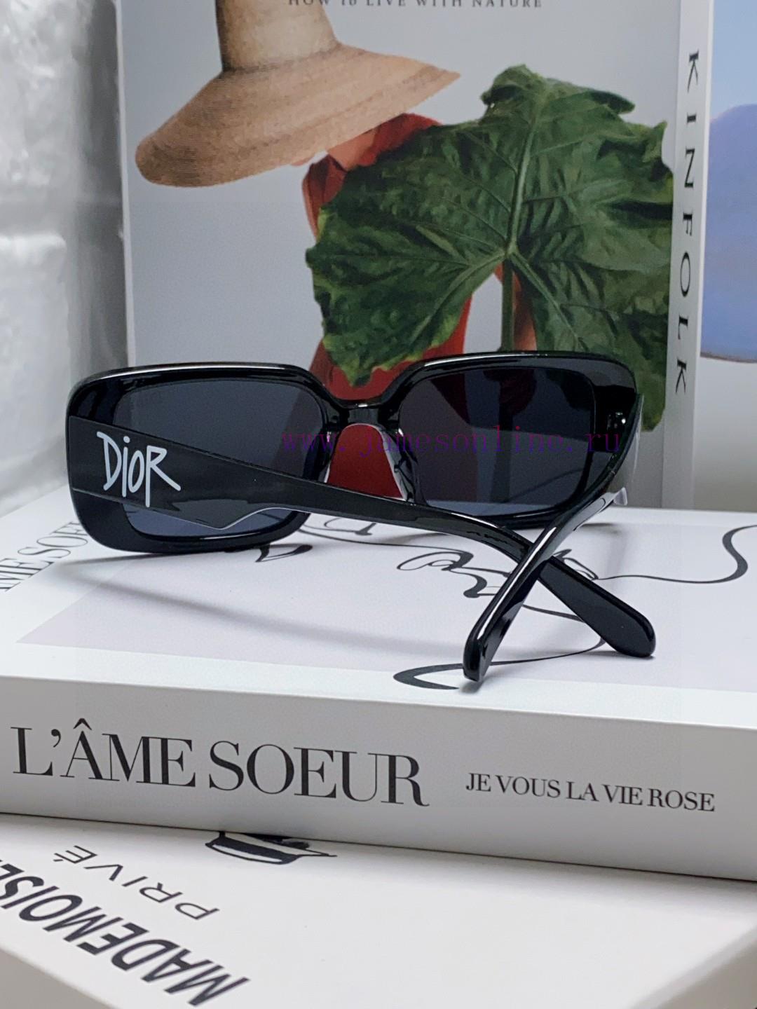 Dior 2024 new square sunglasses for women with a high-end feel, internet celebrity style let1rdzmkiy - Image 4