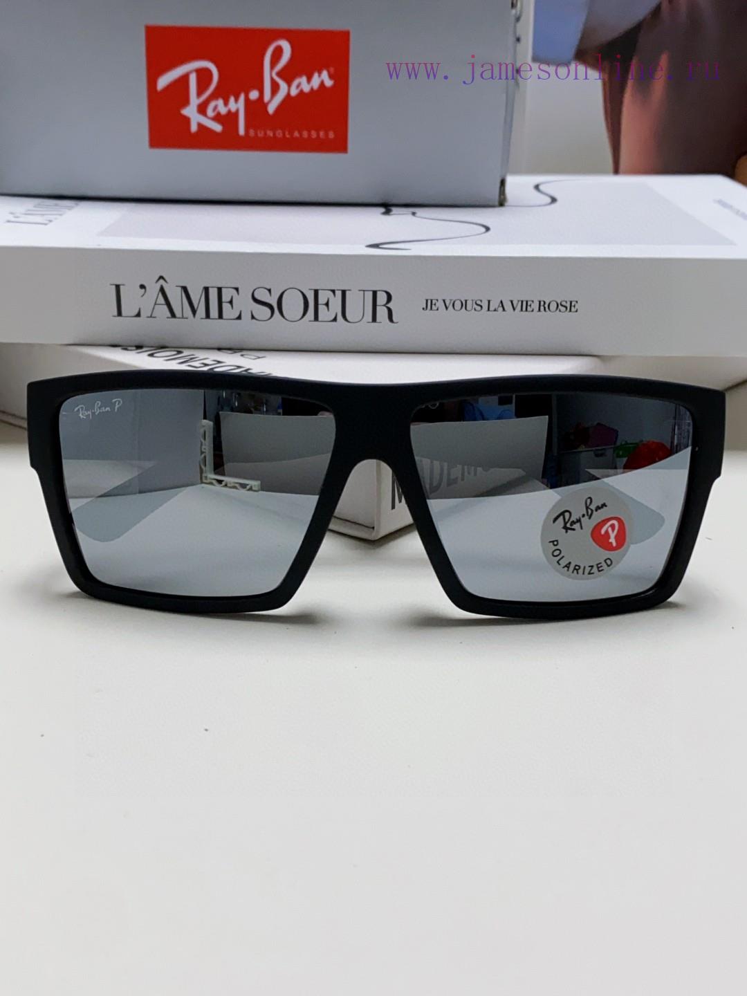 RayBan's New Classic Square Sports and Leisure Sunglasses for Men, Real Film Polarized UV re41iiyisx - Image 8