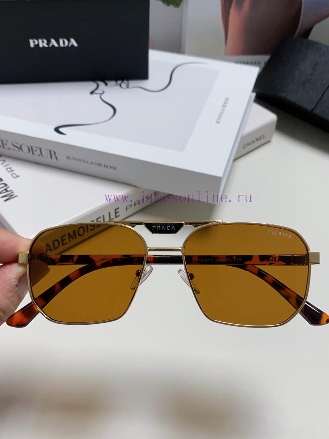 PRADA new European and American men's sunglasses, women's UV resistant sunglasses, beach spopqe5eqdj - Image 6