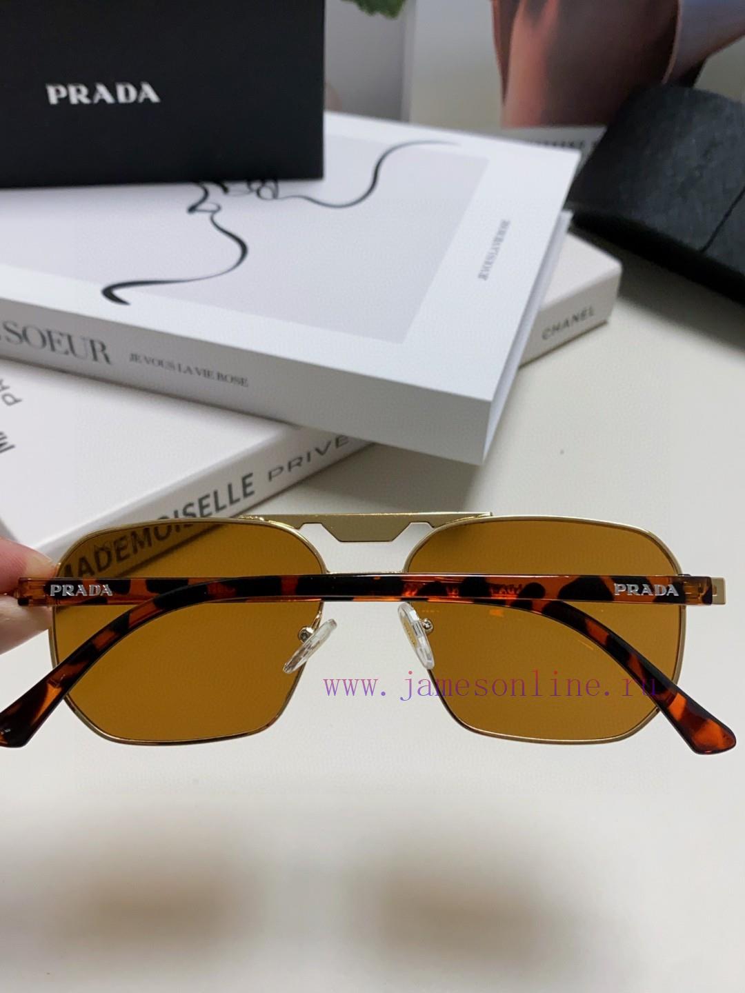 PRADA new European and American men's sunglasses, women's UV resistant sunglasses, beach spopqe5eqdj - Image 7