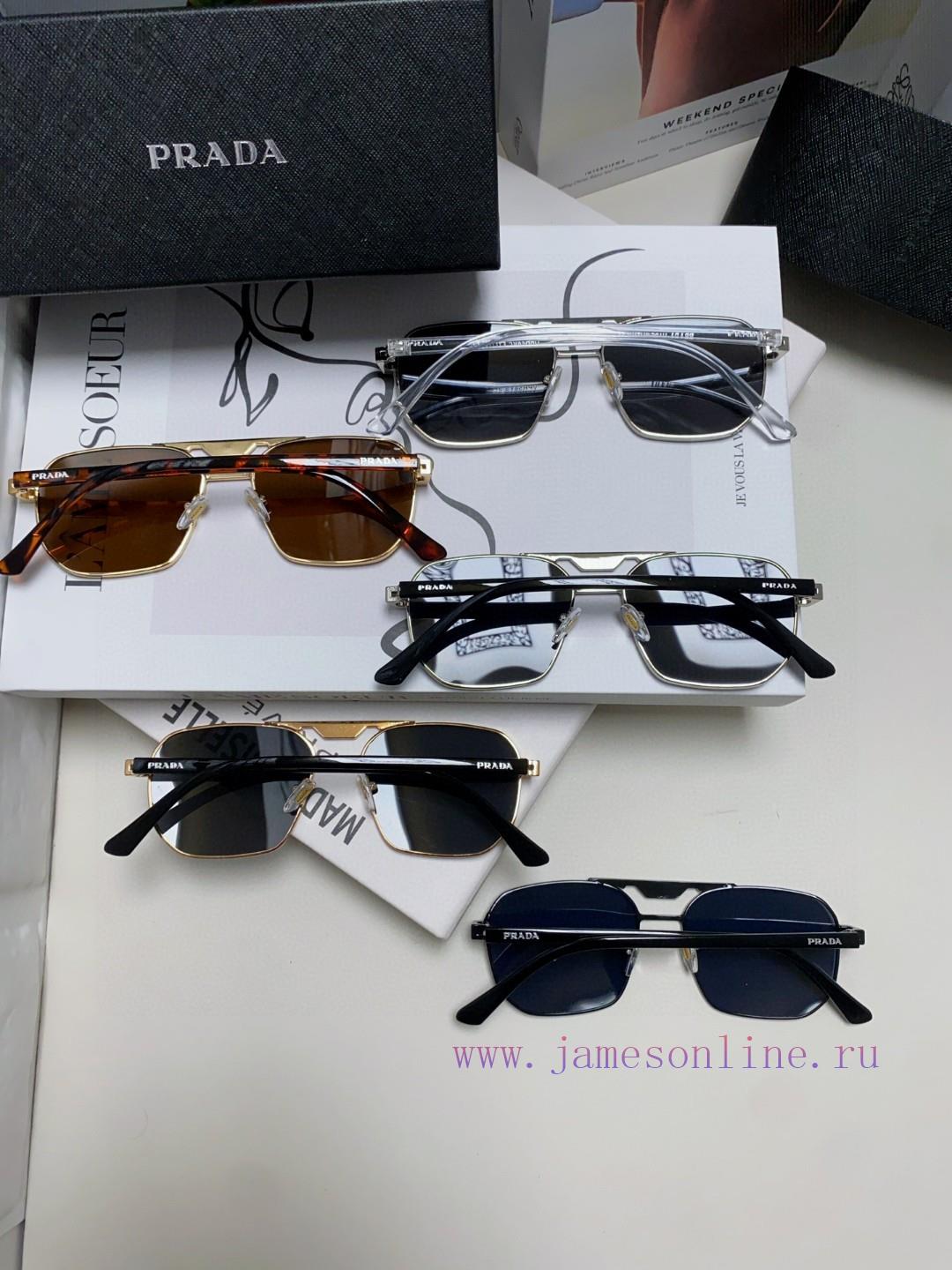 PRADA new European and American men's sunglasses, women's UV resistant sunglasses, beach spopqe5eqdj - Image 11