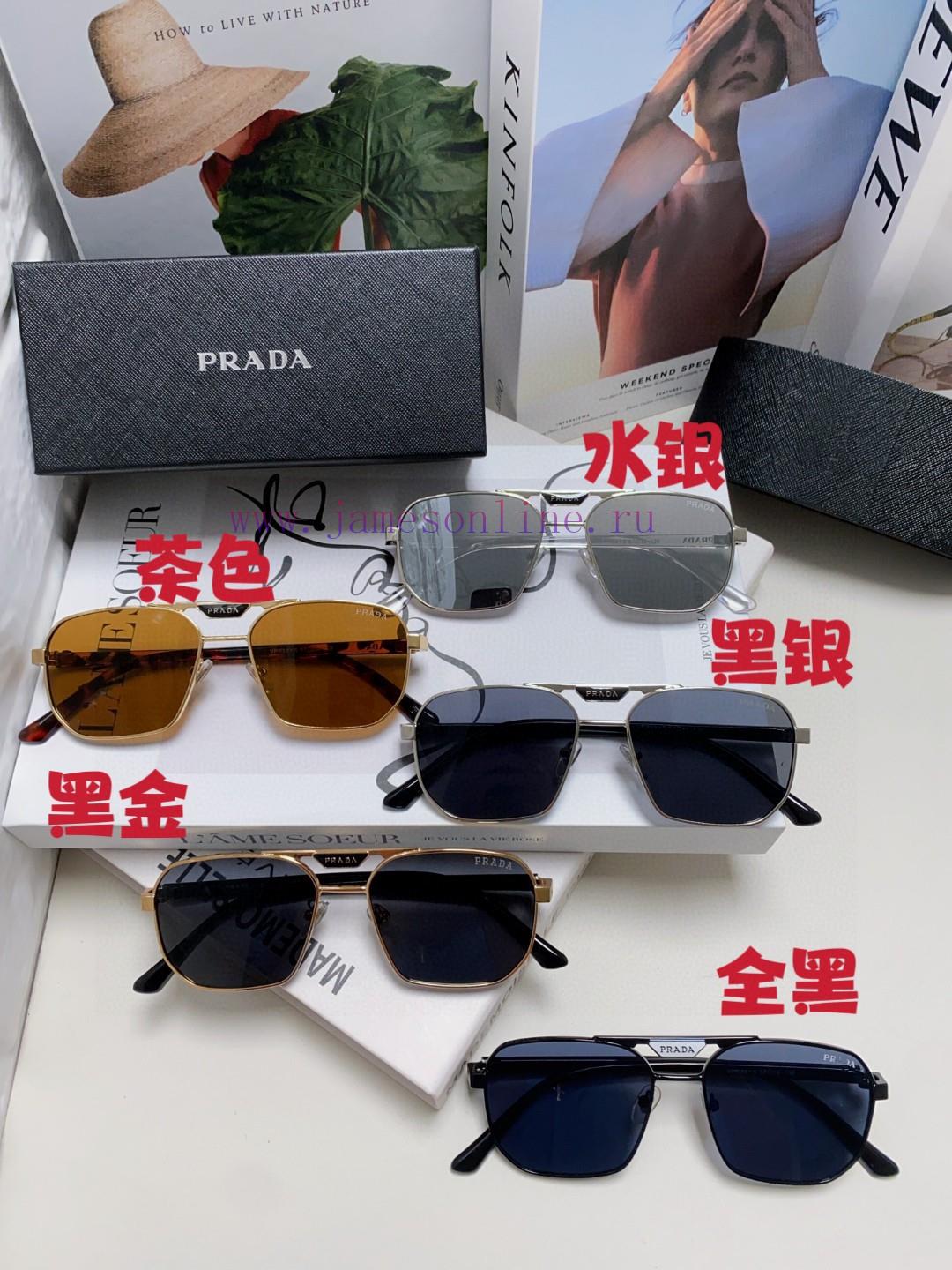 PRADA new European and American men's sunglasses, women's UV resistant sunglasses, beach spopqe5eqdj - Image 12