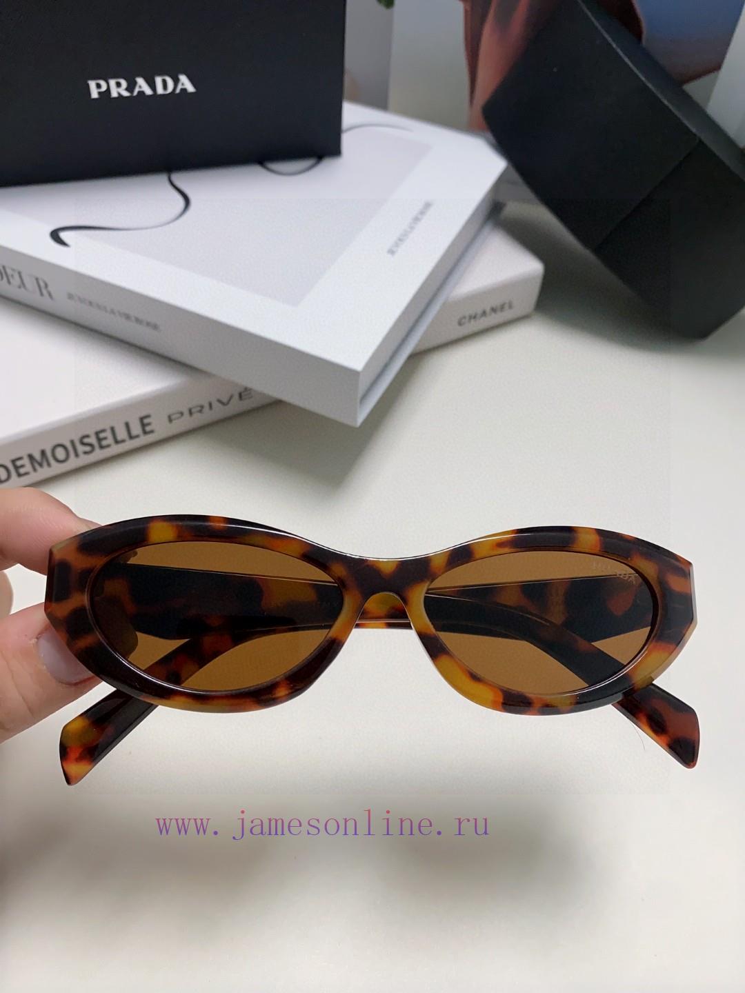 Prada Sunglasses Star Tan Jianci Same Style Fashion Trendy Men's and Women's Glasses PR Sungif7xdkrk - Image 6