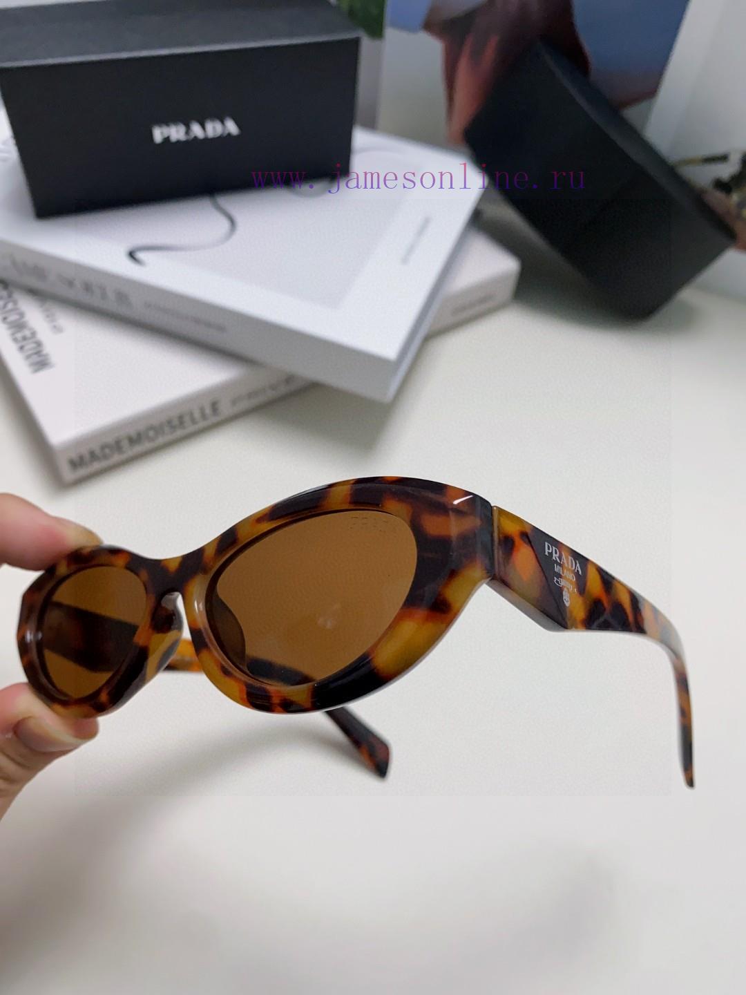 Prada Sunglasses Star Tan Jianci Same Style Fashion Trendy Men's and Women's Glasses PR Sungif7xdkrk - Image 8