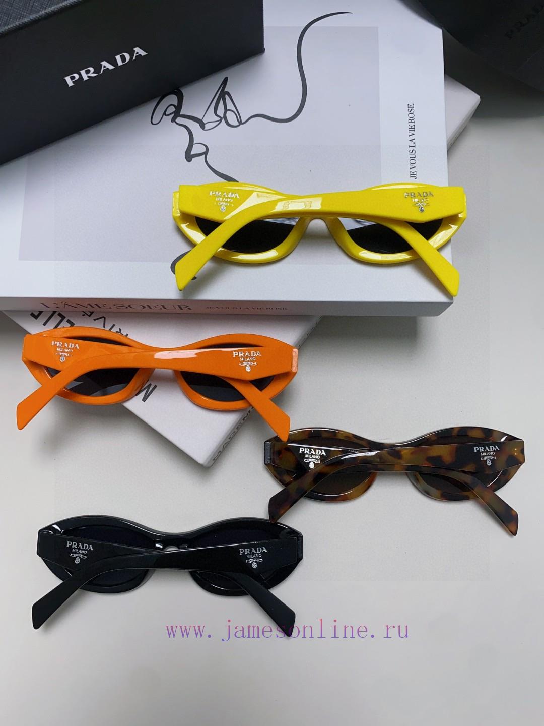 Prada Sunglasses Star Tan Jianci Same Style Fashion Trendy Men's and Women's Glasses PR Sungif7xdkrk - Image 11