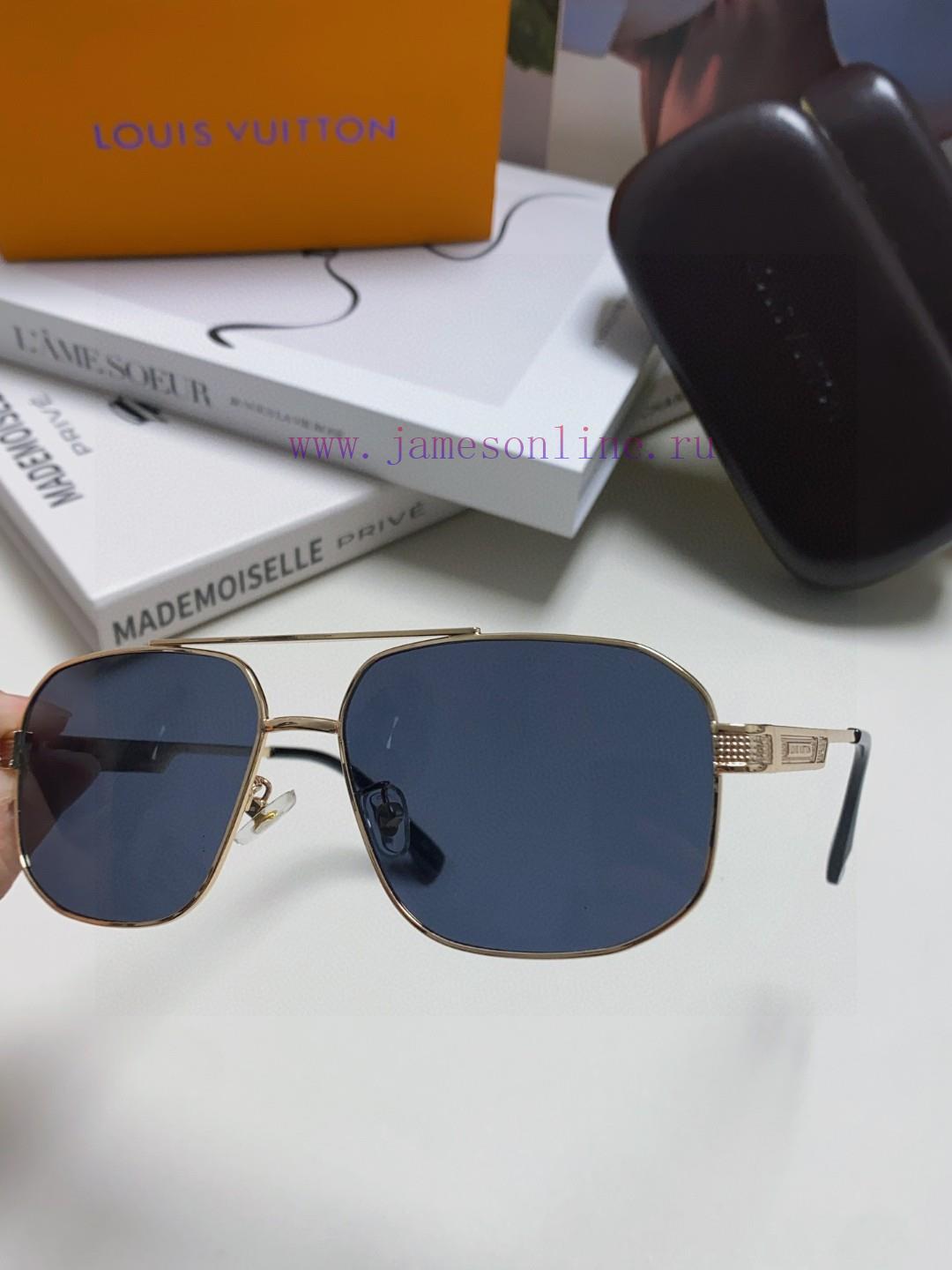 Lv Louis Vuitton Quan Zhilong Same Style L Home Sunglasses Male High Quality Pilot Toad Glasd9ljf8tu - Image 7