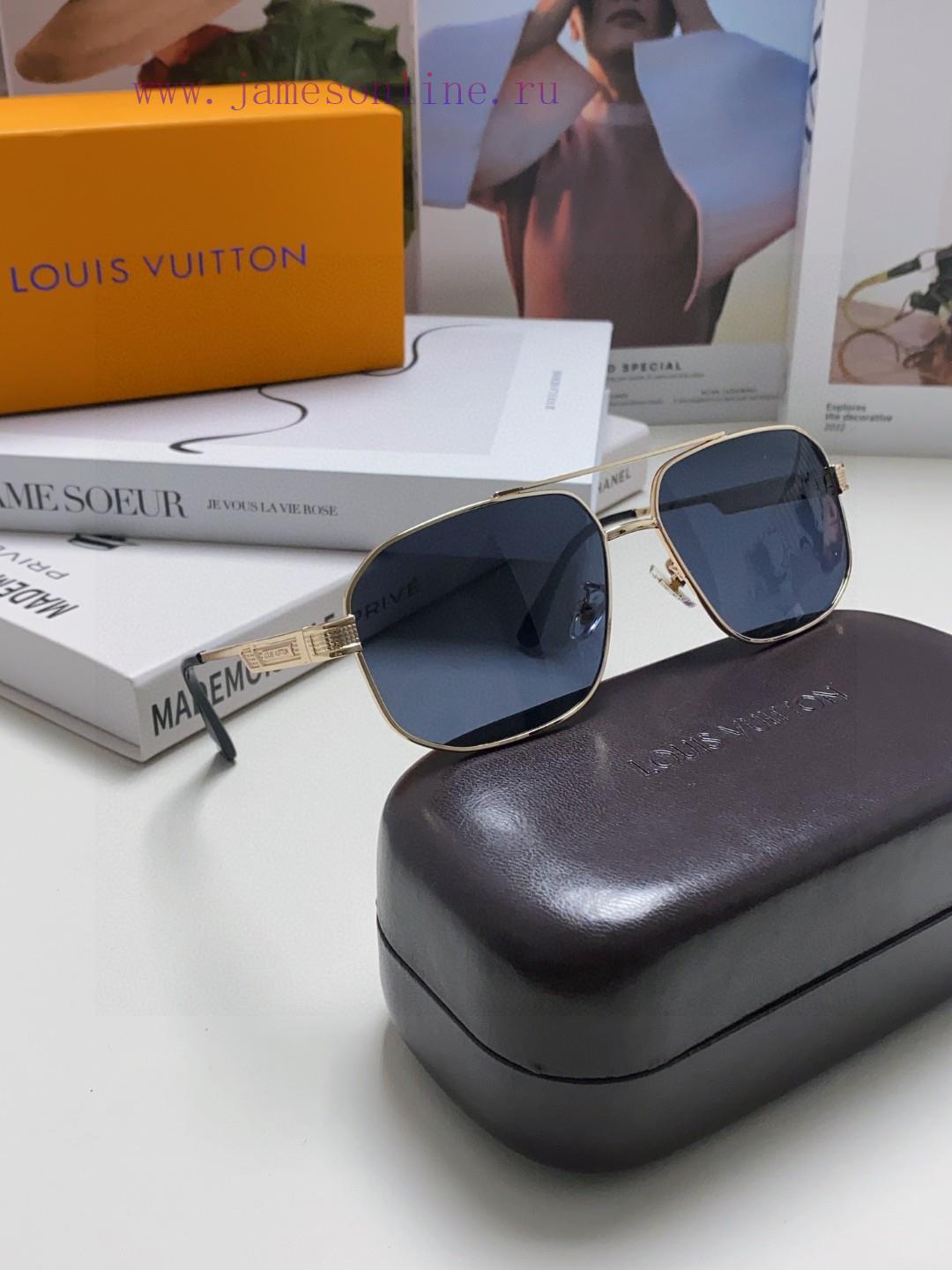 Lv Louis Vuitton Quan Zhilong Same Style L Home Sunglasses Male High Quality Pilot Toad Glasd9ljf8tu - Image 9