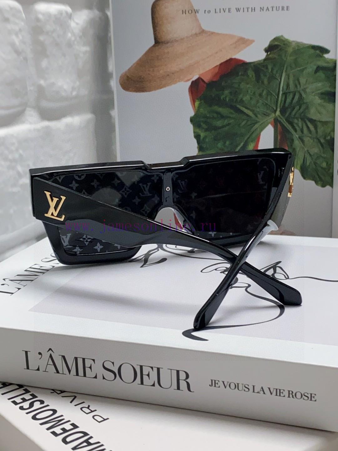 LV Louis Vuitton European and American large frame one-piece sunglasses, Wang Hedi's same sts6uu4p96 - Image 4