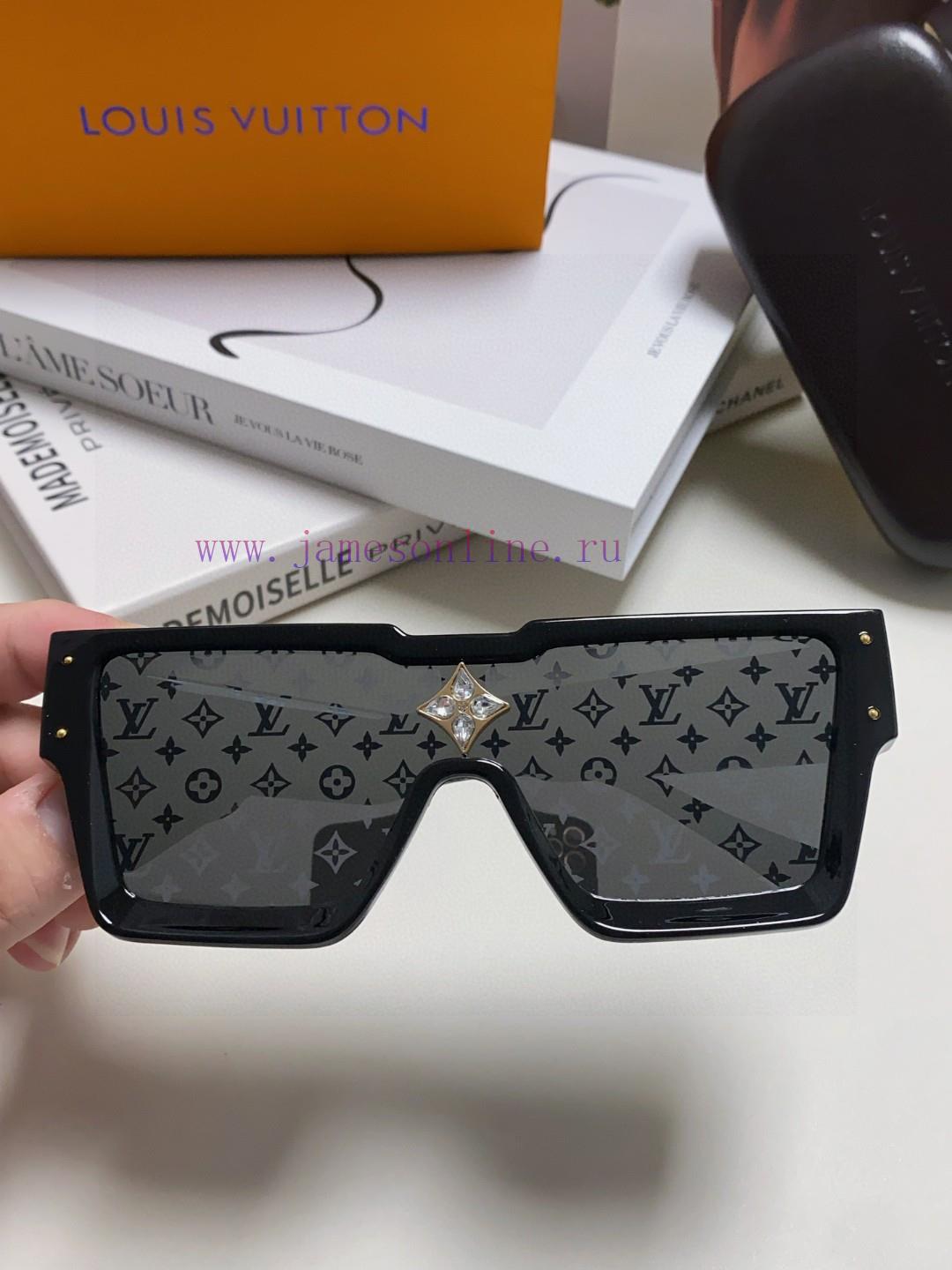 LV Louis Vuitton European and American large frame one-piece sunglasses, Wang Hedi's same sts6uu4p96 - Image 5