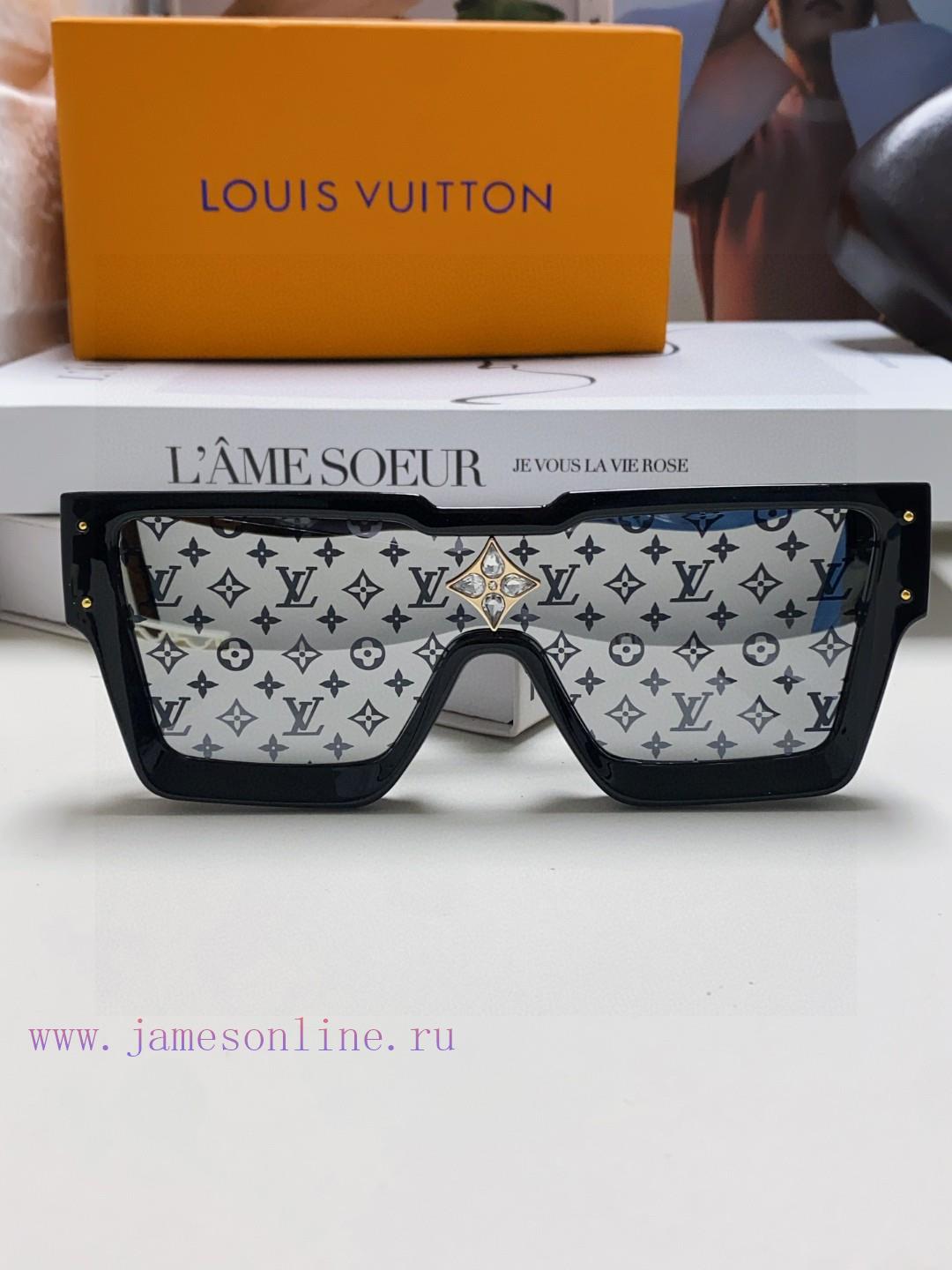 LV Louis Vuitton European and American large frame one-piece sunglasses, Wang Hedi's same sts6uu4p96 - Image 7