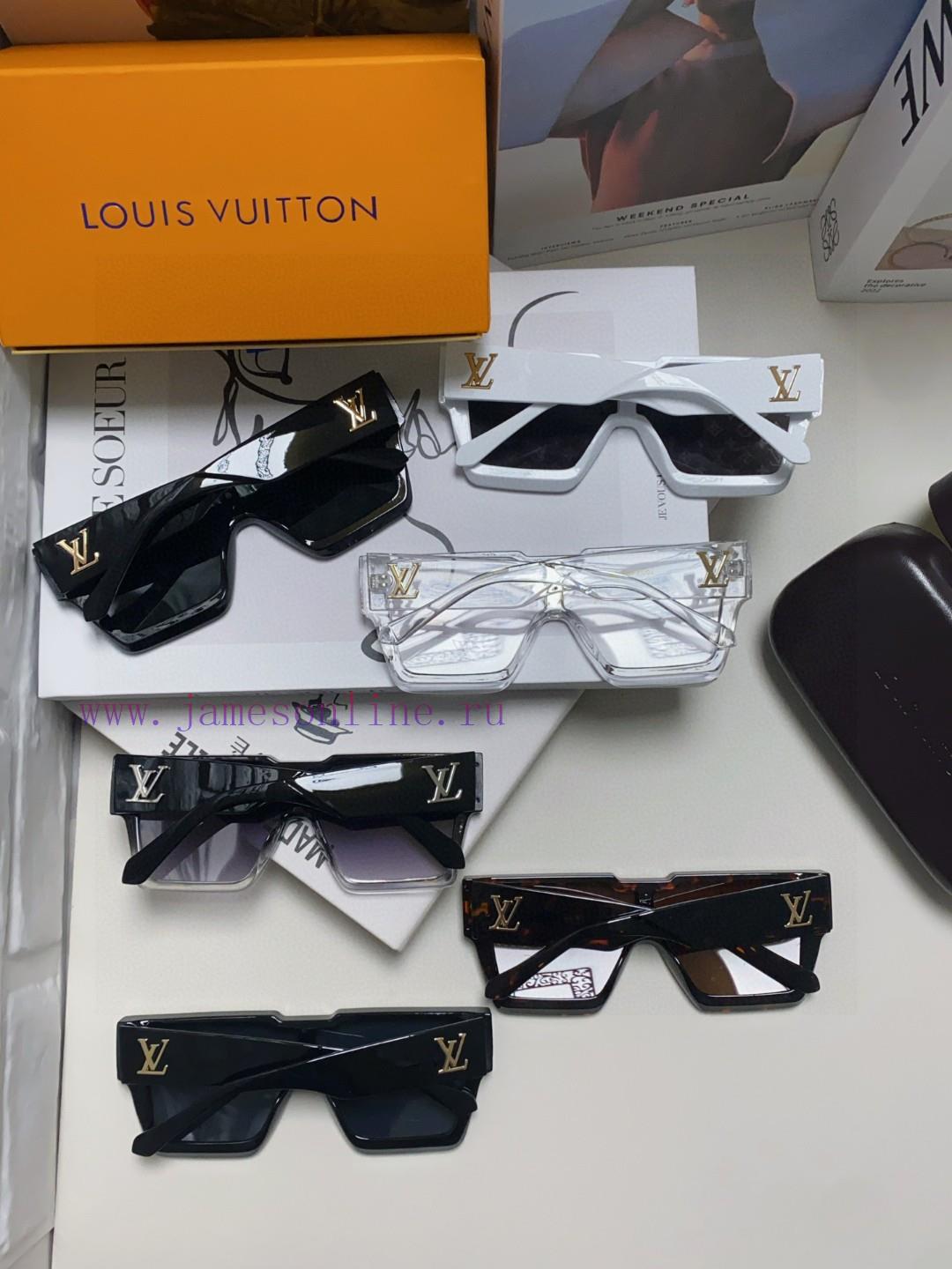 LV Louis Vuitton European and American large frame one-piece sunglasses, Wang Hedi's same sts6uu4p96 - Image 9