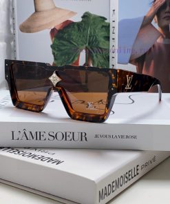 LV Louis Vuitton European and American large frame one-piece sunglasses, Wang Hedi's same stxiwbyeek