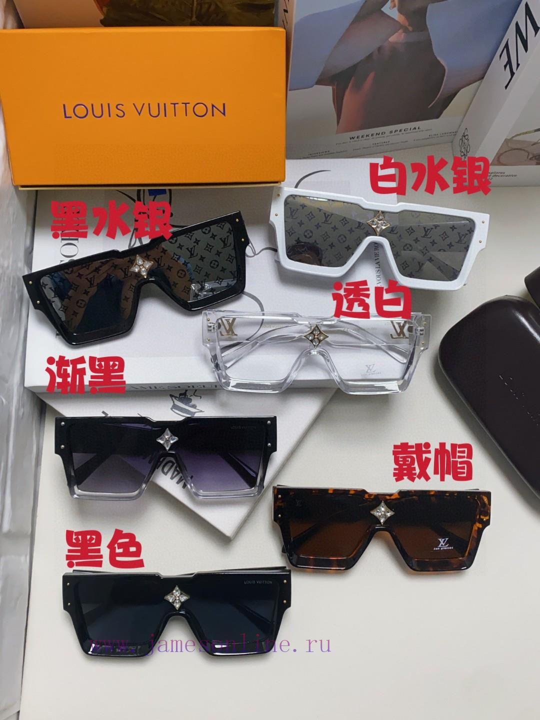 LV Louis Vuitton European and American large frame one-piece sunglasses, Wang Hedi's same sts6uu4p96 - Image 10